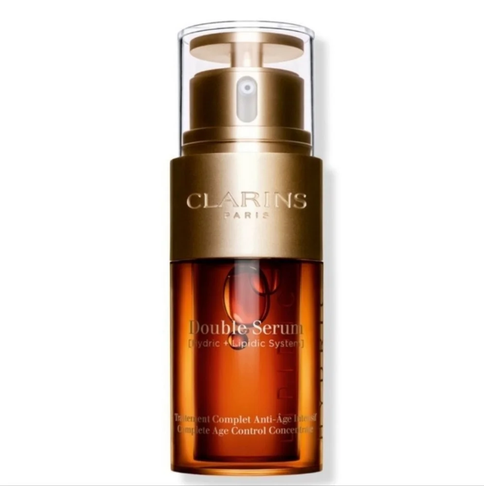 NIB CLARINS Double Serum Complete Age Control Concentrate 1 oz